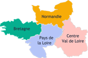 Carte Grand Ouest